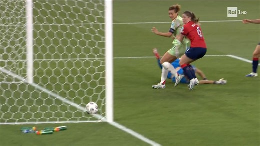 Europei calcio femminile: Norvegia-Italia 0-1, il gol di Girelli. Il video