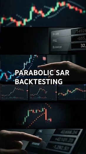 Welles Wilder’s Parabolic SAR Strategy Explained | 70% Win Rate Backtest Results of BTC /GOLD
