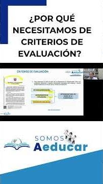 WHY DO WE NEED EVALUATION CRITERIA? #wearetoeducate