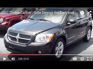 2011 Dodge Caliber - Edie Demos the Dark and Beautiful Caliber - At Park Auto Mall !