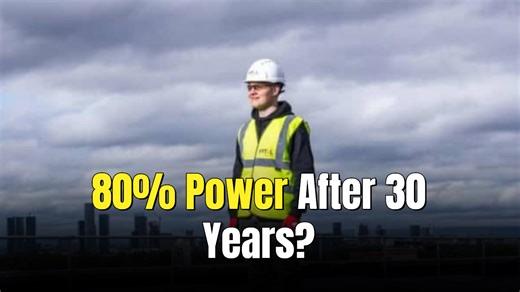 Old solar panels built in the early 1990s are still going strong after 30 years at 80% original power—and that’s a big deal for our energy future