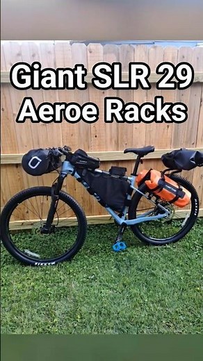 Giant SLR 29 XTC with Aeroe Rack System #giantbicycles #aeroe