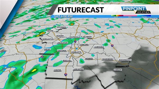 3pm #Panthers weather update: A warm and breezy kickoff! Sct'd showers still possible throughout the game w/ temps slowly cooling into the 60s. #cltwx #ncwx | Meteorologist Tara Lane