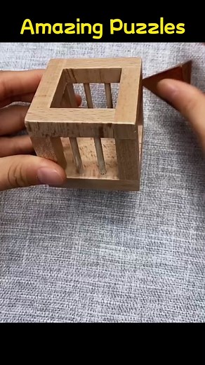 Challenging Luban Lock Puzzle - Interlocking Toy for Brain Teasers