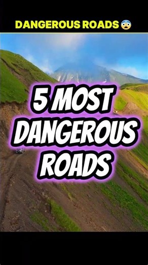 Top 5 Deadliest Roads That Can Kill You 😳 | IlmScopeX