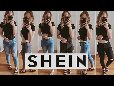 JEANS HAUL // SHEIN Jeans Try On Haul // skinny jeans