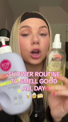 Shower Routine for Smelling Good All Day