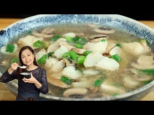 Easy Chinese Fish and Mushroom Soup