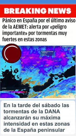 Los chubascos se intensificarán mañana por la tarde, pudiendo llegar a ser fuertes o muy fuertes e ir acompañados de tormenta y granizo en varias comunidades del norte de la España peninsular. En lo que queda de viernes los chubascos tormentosos afectarán principalmente al tercio norte peninsular y Baleares. Serán localmente intensos y dejarán fenómenos adversos como granizo o vendavales, con nieve a partir de 1800-2000 metros en el Pirineo y la Cordillera Cantábrica. El tiempo estará más establ