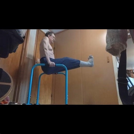 L Sit workout progress part 7 #lsit #motivation #calisthenicsworkout #calisthenics