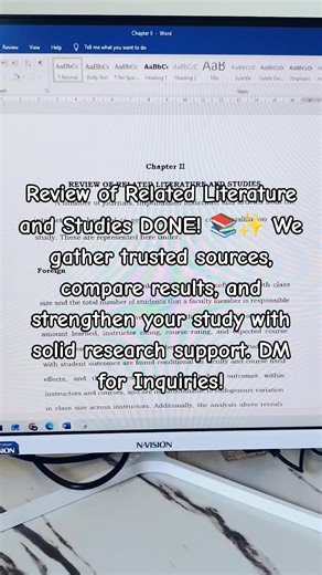 Comprehensive Review of Related Literature for Thesis
