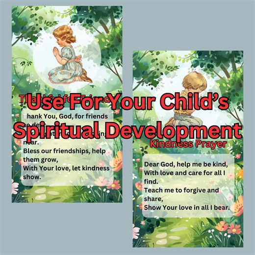 Printable Kids Prayer Cards | 24 Original Prayers for Children | Digital Download | Kids Printable - Etsy