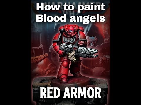 INSANE Blood Angels Paint Job Tutorial (40k)