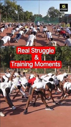 Defence Ground Test 2025 💥 Real Struggle & Training Moments #utkarshdefenceacademy #defence