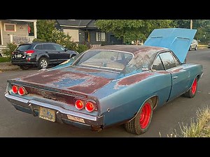 1968 Dodge Charger first drive in 30 years! #mopar