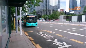 China Vlog8.2 E Bus surfing -