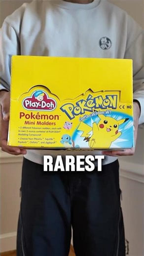 Rare 26 Year Old Vintage Pokemon Box! 2000 Pokemon Play Doh Set By Hasbro