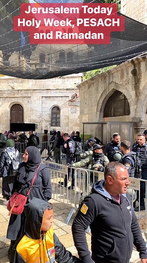 409K views · 20K reactions | Jerusalem today, Holy Week, PESACH, and Ramadan | Visit Israel From Your Home | Facebook