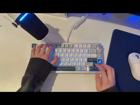 Yunzii AL80 Keyboard Sound Test