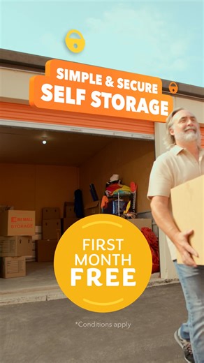 Get the space you need. secure, affordable, and booked online in minutes. | Mini Mall Storage | Facebook
