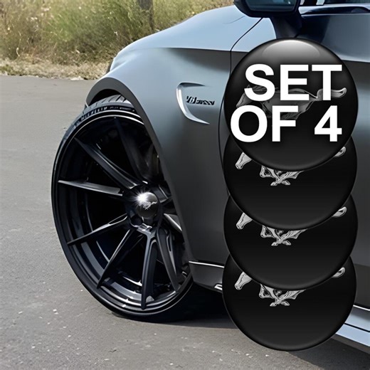 Custom Wheel Center Cap Stickers – 3D Domed Rim Decals, Personalized Car Hub Cap Overlays, Waterproof Automotive Accessories Set of 4 - Etsy