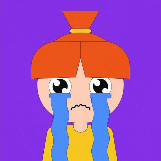 Crying Girl | Emotional 2D Character Animation