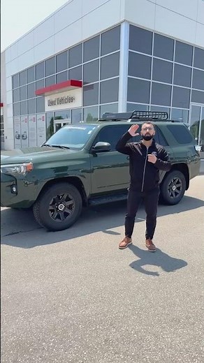 Built for Adventure | 2022 Toyota 4Runner Trail in Rare Army Green #toyotacanada #4runnerlifestyle