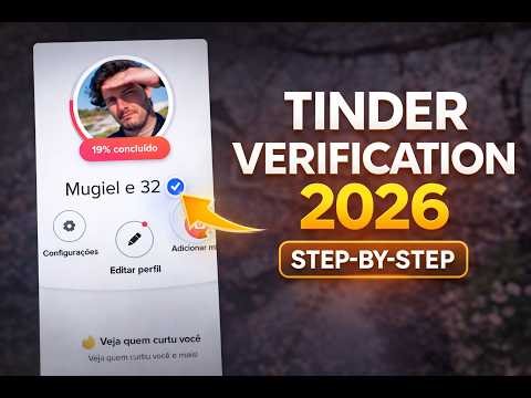 Tinder Verification Guide 2026 🔥😎 How to Verify Your Profile Step-by-Step