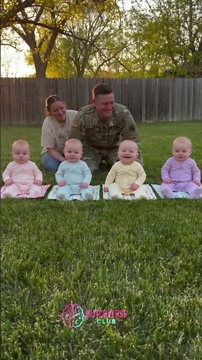 Military Dad Asked “Picnic With Daddy?”… Then 4 Baby Girls Answered One by One 😭😂🇺🇸❤️