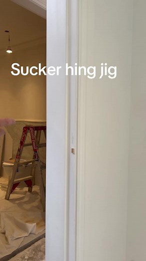 Another quick vid of sucker hing jig #carpentry #tools #customtoolstorage #trademasters #diytool #toolshow