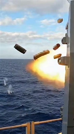 Naval CIWS fire drill || Last line of defense