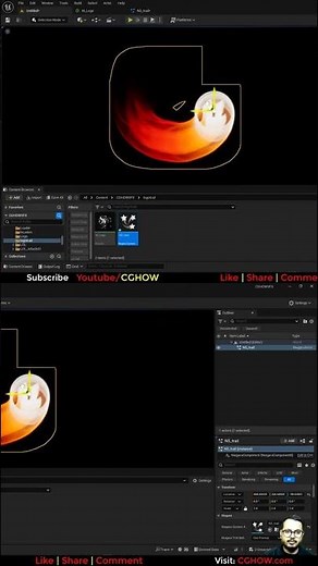 Animating Trails in Unreal Engine 5 #shorts
