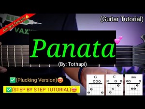 Panata by Tothapi | Easy Plucking Guitar Tutorial Chords with Lyrics for Beginners #shopeetagtowin