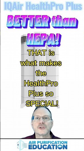 Review Health Pro Plus (2025) #iqair #airpurifier #airpurifiers #shorts #hepafilter #iqairreview