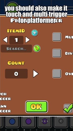 how to use the pickup trigger in gd #gd#gdshorts#fyp#fy#shorts#fypシ゚viral #fypシ#tutorial