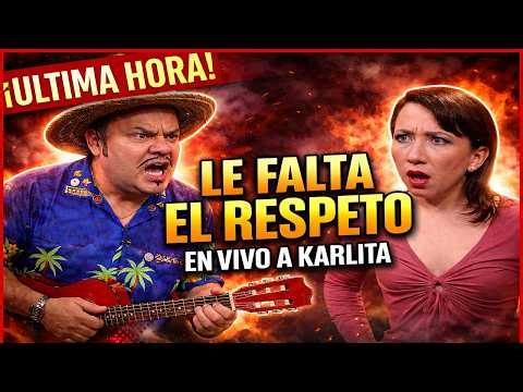 El Guitarreño le falta el respeto en vivo a Karlita en Pegate al Mediodía