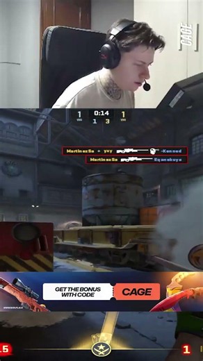 MartinezSa's shot disappears 💀 #cs2 #counterstrike2 #twitchclips