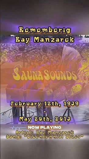 Remembering Ray Manzarek 🎹