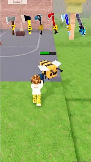 Bee vs All Axes!🐝🪓
