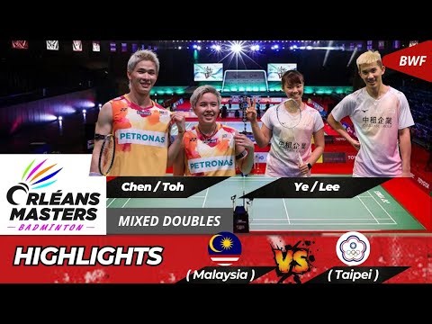 Chen/Toh (MAS) vs. Ye/Lee (TPE) | Orleans Masters Highlights