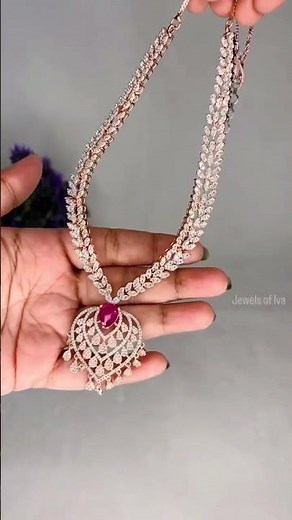 Unboxing The Prettiest Rose Gold Necklace Set | Jewels of Iva