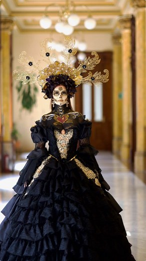 Marlene Favela: Catrina Mexicana y Tradición Del Día de Muertos