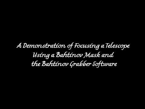 Using The Bahtinov Grabber