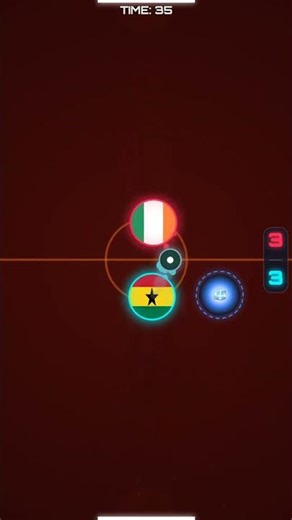 Simulation: Ireland plays against Ghana