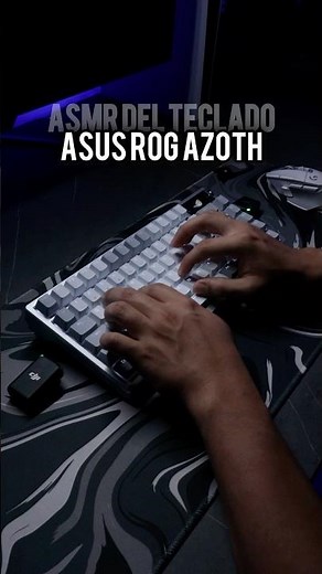 Así suena el teclado mecánico ASUS ROG AZOTH ⚡⌨️ #yepex #teclado #asus