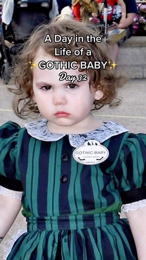 Reby Hardy | A Day in the Life of a GOTHIC BABY #disneyworld #gothicbaby #hauntedmansion gothic baby goes to Disney world | Instagram