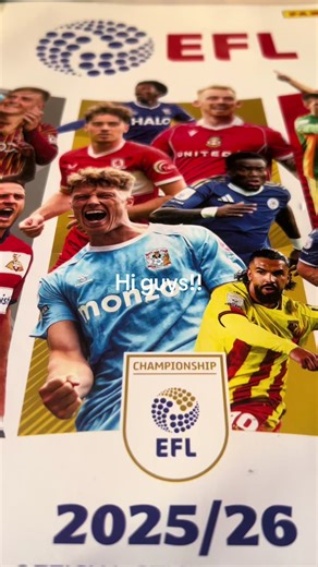 Another album completed!!!After so much hard work!! 😓 #sticker #panini #efl @Panini UK & Ireland