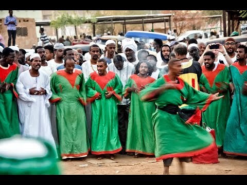 Sufi dancing Omdurman, Sudan #02