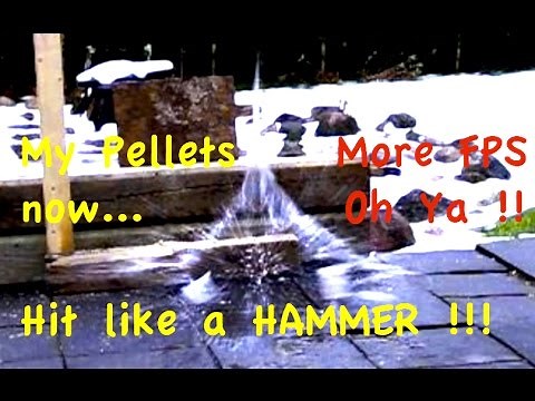 How to make .177 .22 Pellet gun / rifle more powerful. Pellet rifle, faster velocity, more fps #2