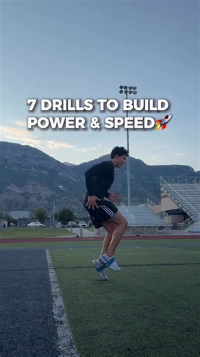 Theparistwins on Instagram: "7 Drills To Build Speed - Without Sprinting🚀 - Here are 7 drills you can include in your routine to help boost your speed and develop key performance qualities💥 - Workouts: 30 Bandes High Knee 20s Kneeling Arm Swings 30 Bandes Rapid Scissors 10 Single Leg Tuck Jumps 20 Banded Triple Switch - 12 Sprinter Jump 20 Pogo Jumps - Like & Save For Later✅ #plyometricstraining #agilitytraining #speed #speedandagility #oremutah"